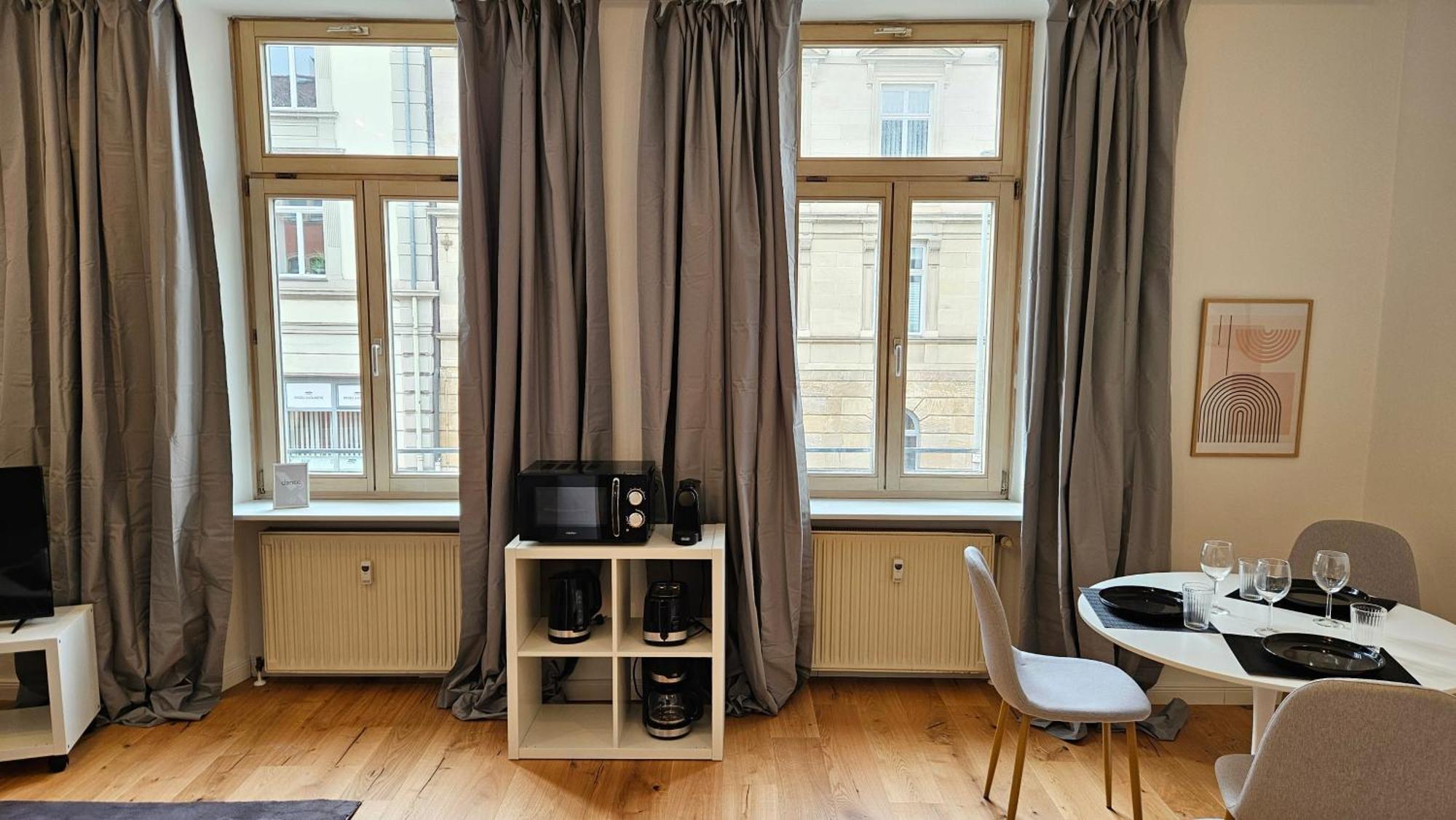 Apartment Lu16 One Bamberg - Modern, Zentral Mit Terrasse 外观 照片
